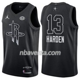 Camiseta Hombre Houston Rockets James Harden 13 2018 All Star Jordan Brand Negro Swingman